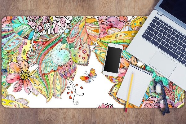Tapis de bureau Modèle de mandala
