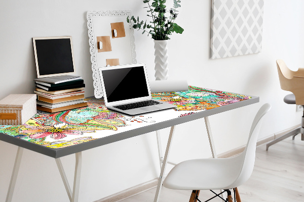 Tapis de bureau Modèle de mandala