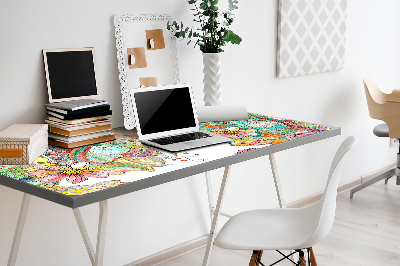 Tapis de bureau Modèle de mandala