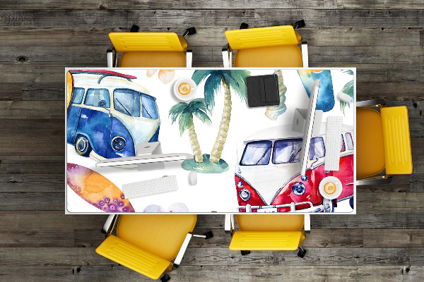 Tapis de bureau Plage de surfer