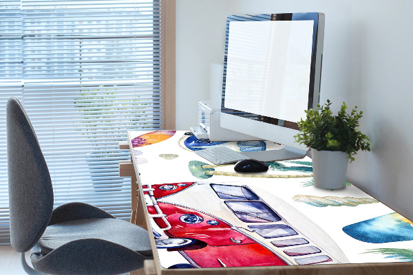 Tapis de bureau Plage de surfer