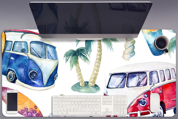 Tapis de bureau Plage de surfer