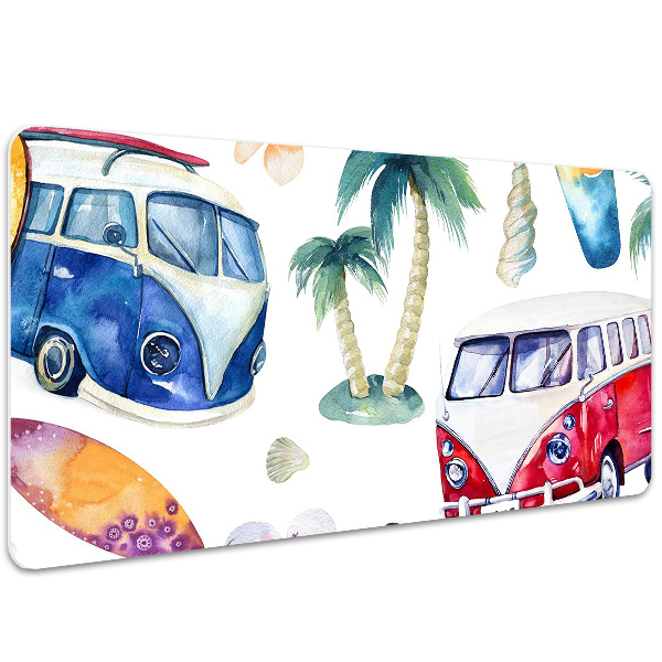 Tapis de bureau Plage de surfer