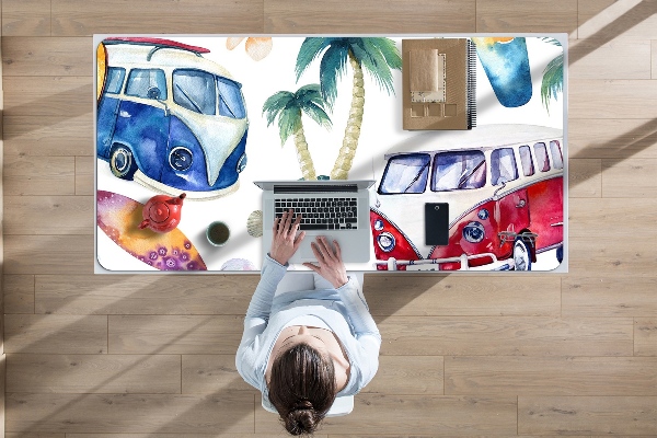 Tapis de bureau Plage de surfer