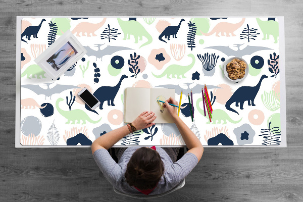 Sous main de bureau Dinosaures