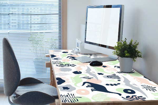 Sous main de bureau Dinosaures