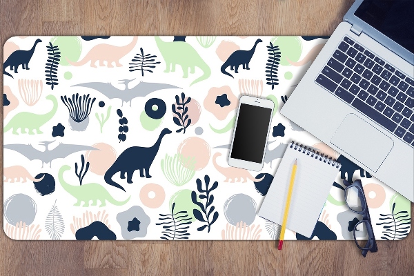 Sous main de bureau Dinosaures