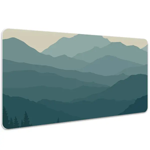 Sous main de bureau forêt