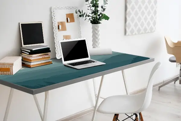 Sous main de bureau forêt