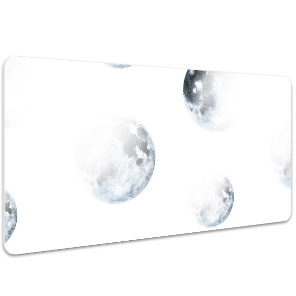 Sous-main bureau Image de la lune