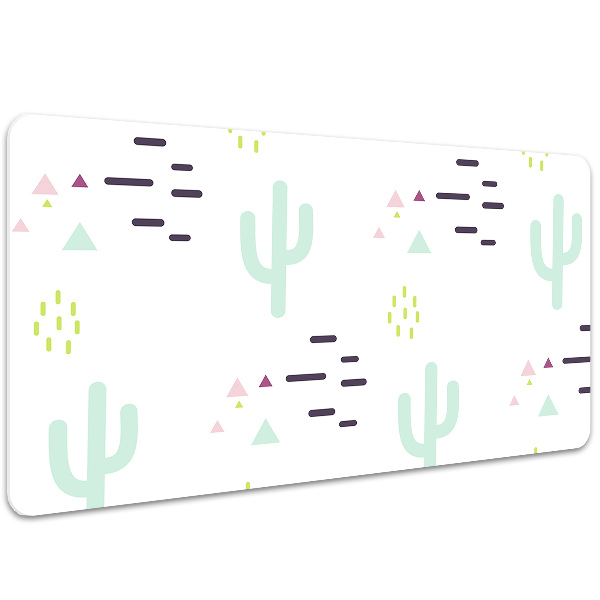 Sous main de bureau Cactus
