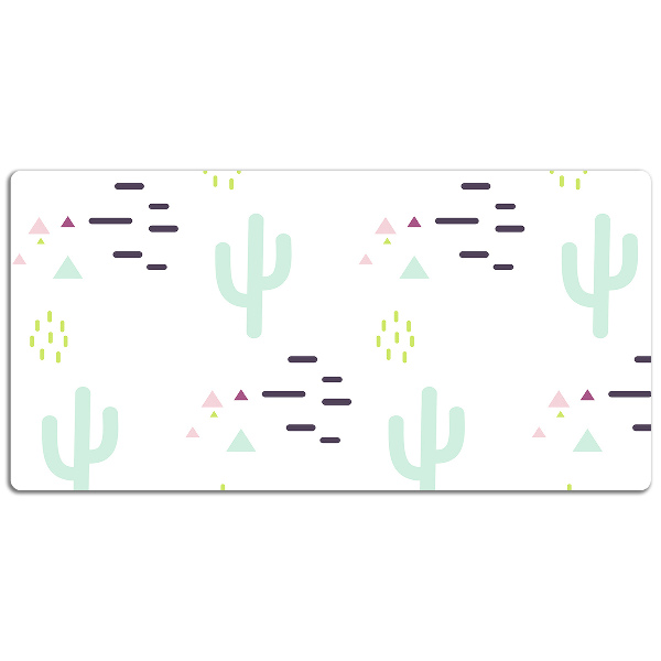 Sous main de bureau Cactus