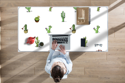 Sous main de bureau Cactus