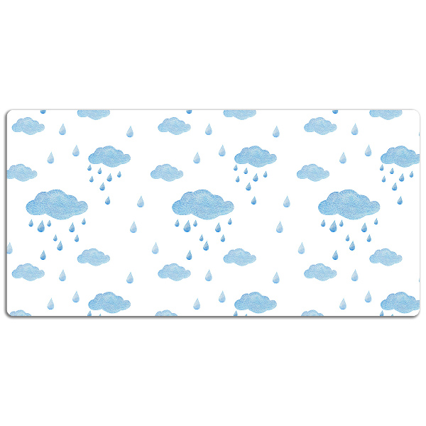Sous-main bureau Nuages ​​de pluie