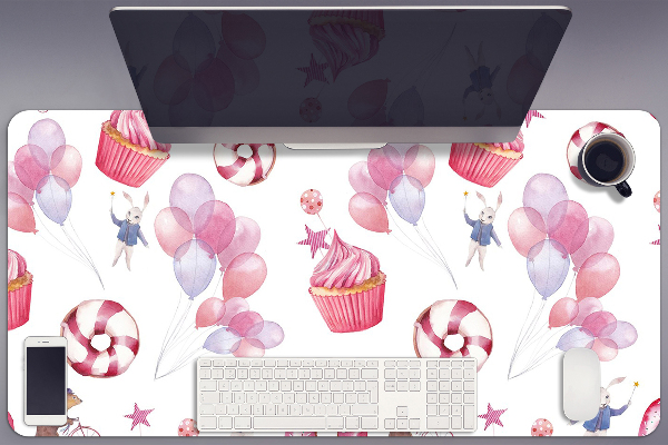 Protège bureau Bonbons et ballons