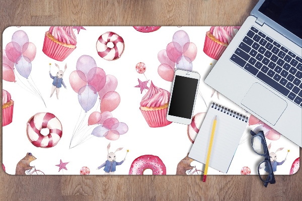 Protège bureau Bonbons et ballons