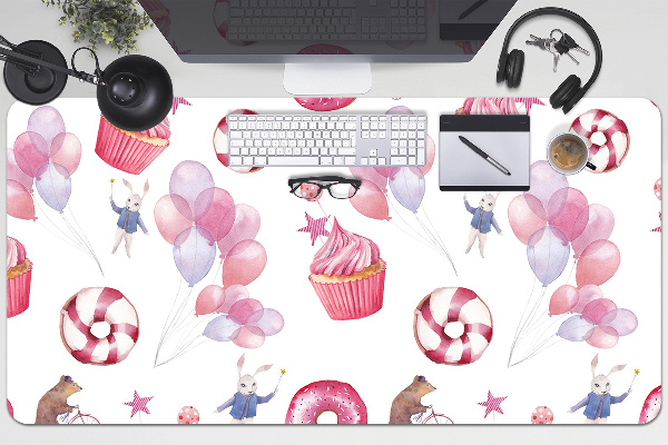 Protège bureau Bonbons et ballons