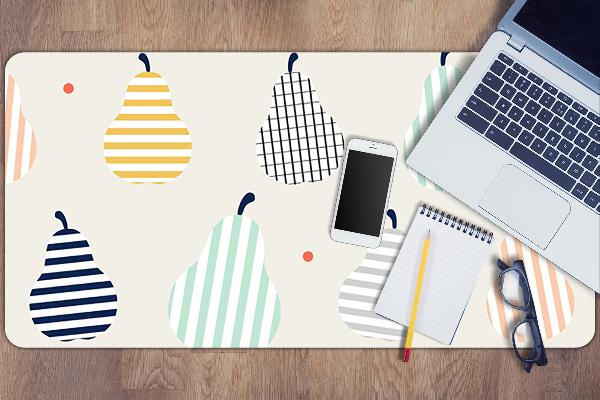 Sous main de bureau Poires