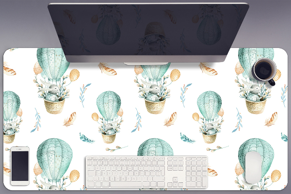 Sous-main bureau lapin