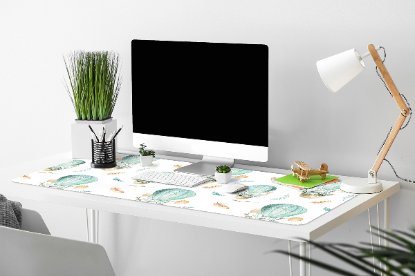Sous-main bureau lapin
