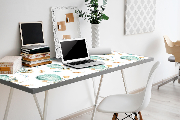 Sous-main bureau lapin