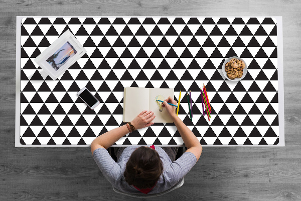 Sous main de bureau Triangles