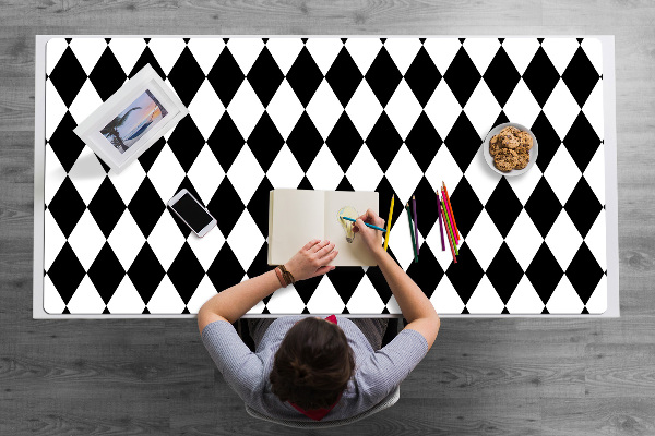 Tapis de bureau Motif en losange