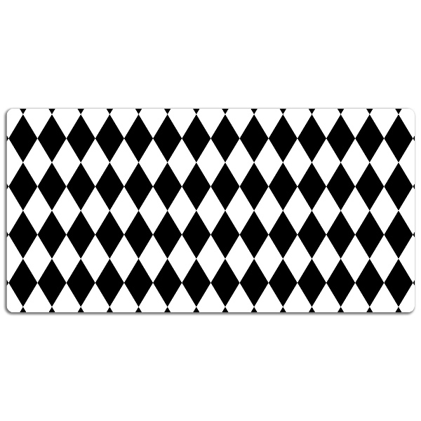 Tapis de bureau Motif en losange