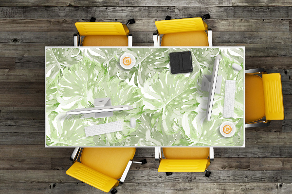 Tapis de bureau Les feuilles de Monstera