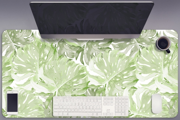 Tapis de bureau Les feuilles de Monstera