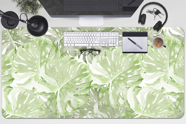 Tapis de bureau Les feuilles de Monstera