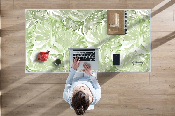 Tapis de bureau Les feuilles de Monstera