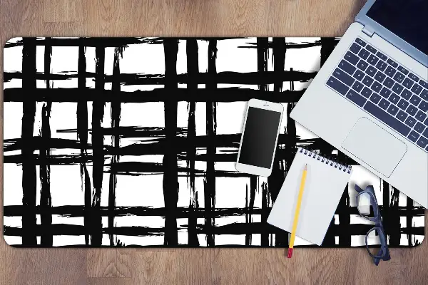 Tapis de bureau Motif plaid