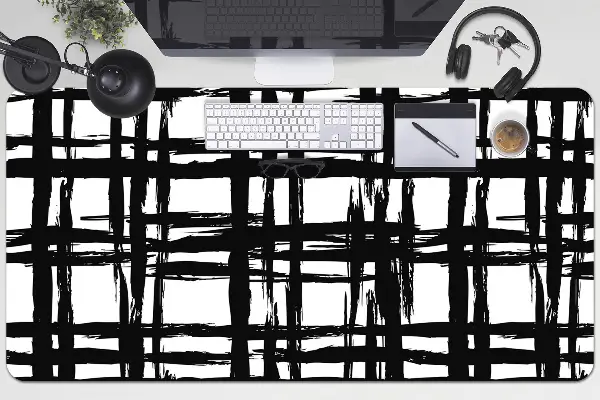 Tapis de bureau Motif plaid