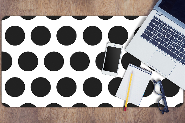 Sous-main bureau Motif de points