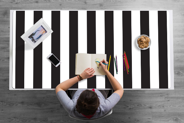 Tapis de bureau Modèle rayé