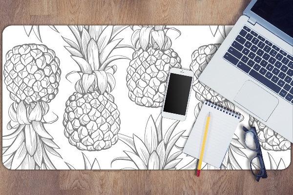 Sous-main bureau Motif dans les ananas