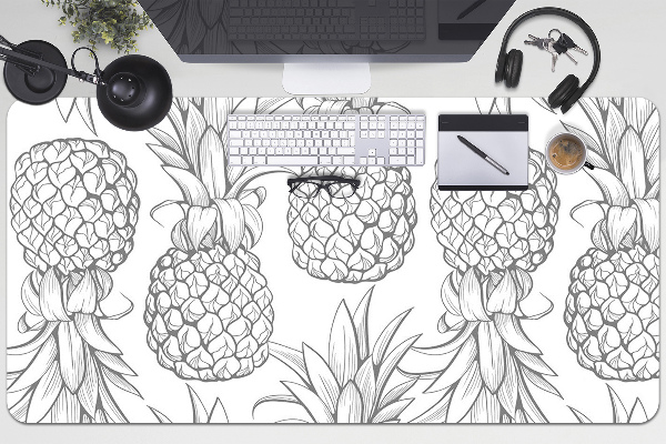 Sous-main bureau Motif dans les ananas
