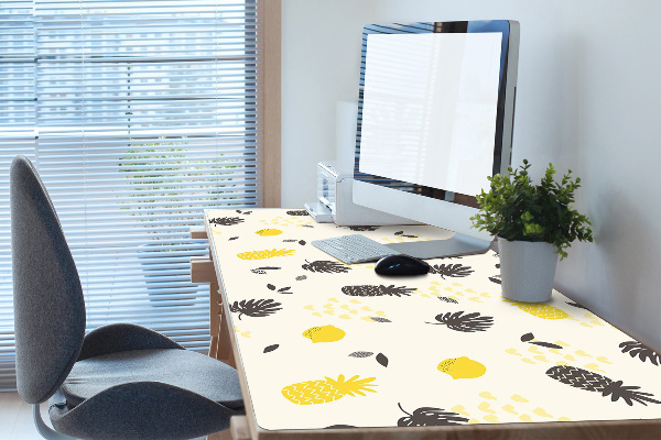 Sous main de bureau Ananas
