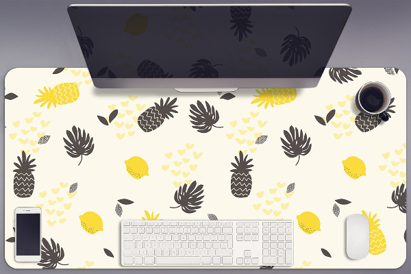 Sous main de bureau Ananas