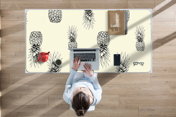 Tapis de bureau Motif d'ananas