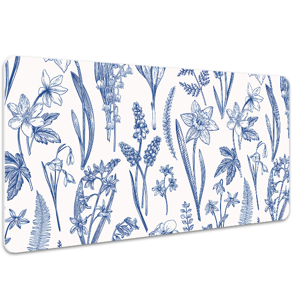 Tapis de bureau Fleurs forestières
