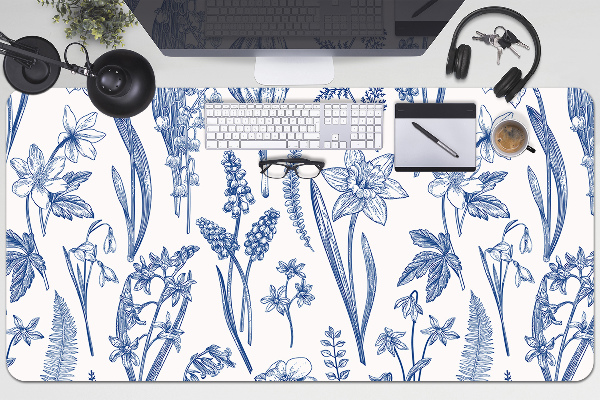 Tapis de bureau Fleurs forestières