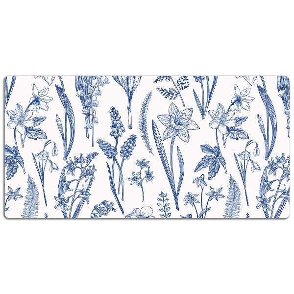 Tapis de bureau Fleurs forestières