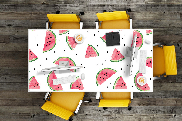 Tapis de bureau Melon de melon de pluie