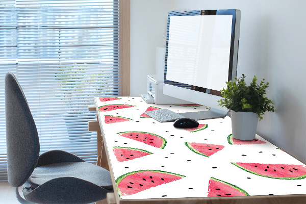 Tapis de bureau Melon de melon de pluie