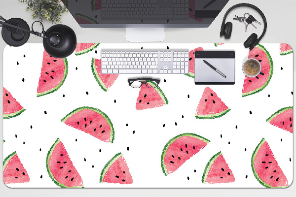 Tapis de bureau Melon de melon de pluie