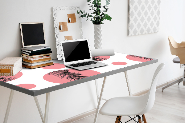 Sous main de bureau Ananas rose
