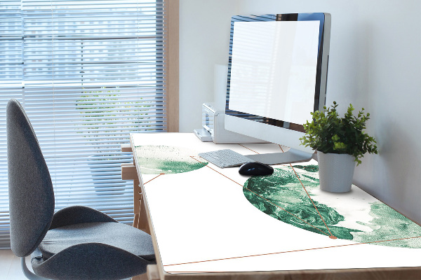 Sous-main bureau Lunes de marbre