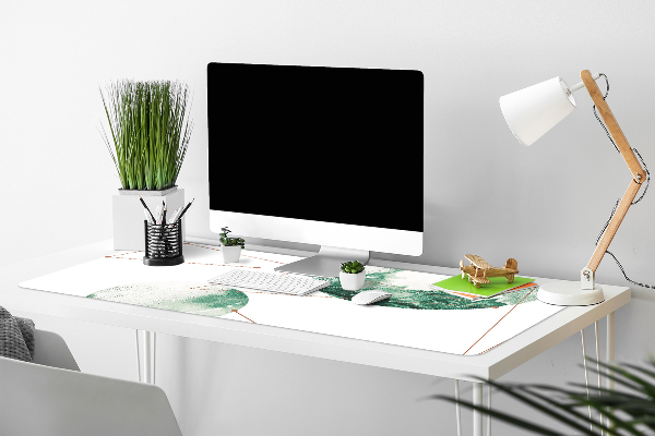 Sous-main bureau Lunes de marbre